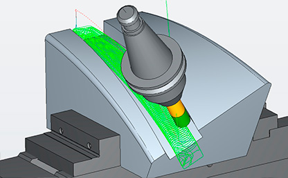 Adaptives Highspeed Mehrachsenschruppen